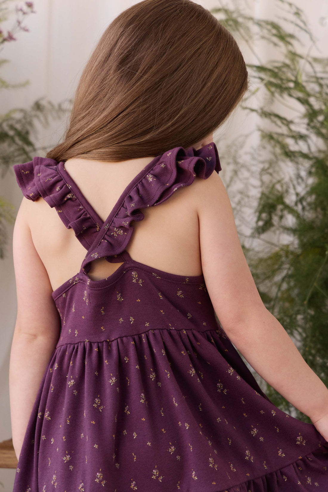 Organic Cotton Addie Dress - Dina Fig Childrens Dress from Jamie Kay Australia