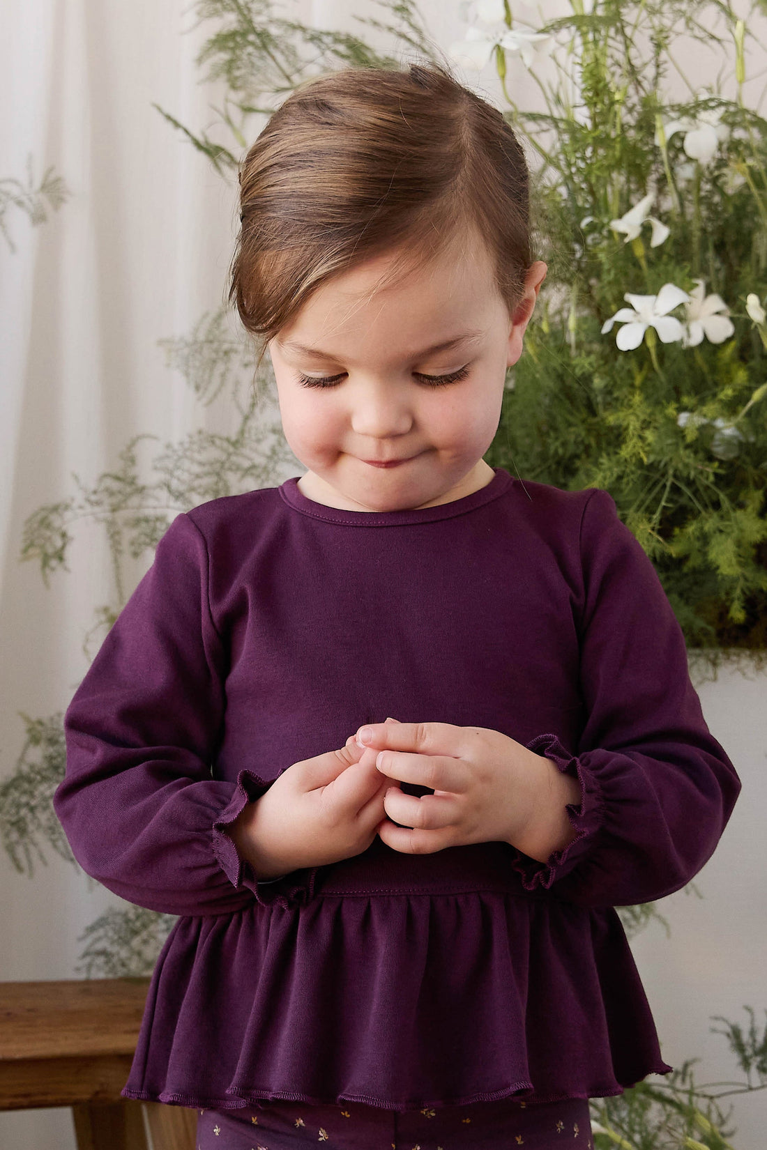Pima Cotton Bailey Top - Fig Childrens Top from Jamie Kay Australia