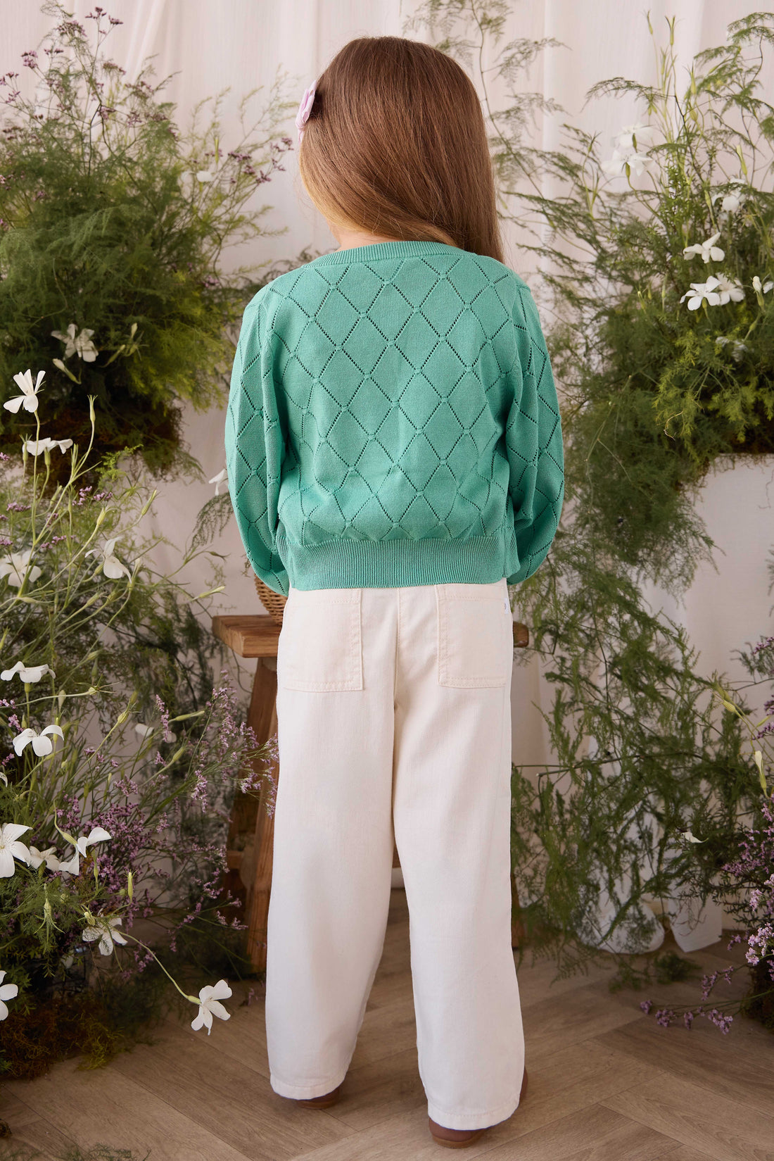 Lilah Cardigan - Lilypad Childrens Cardigan from Jamie Kay Australia