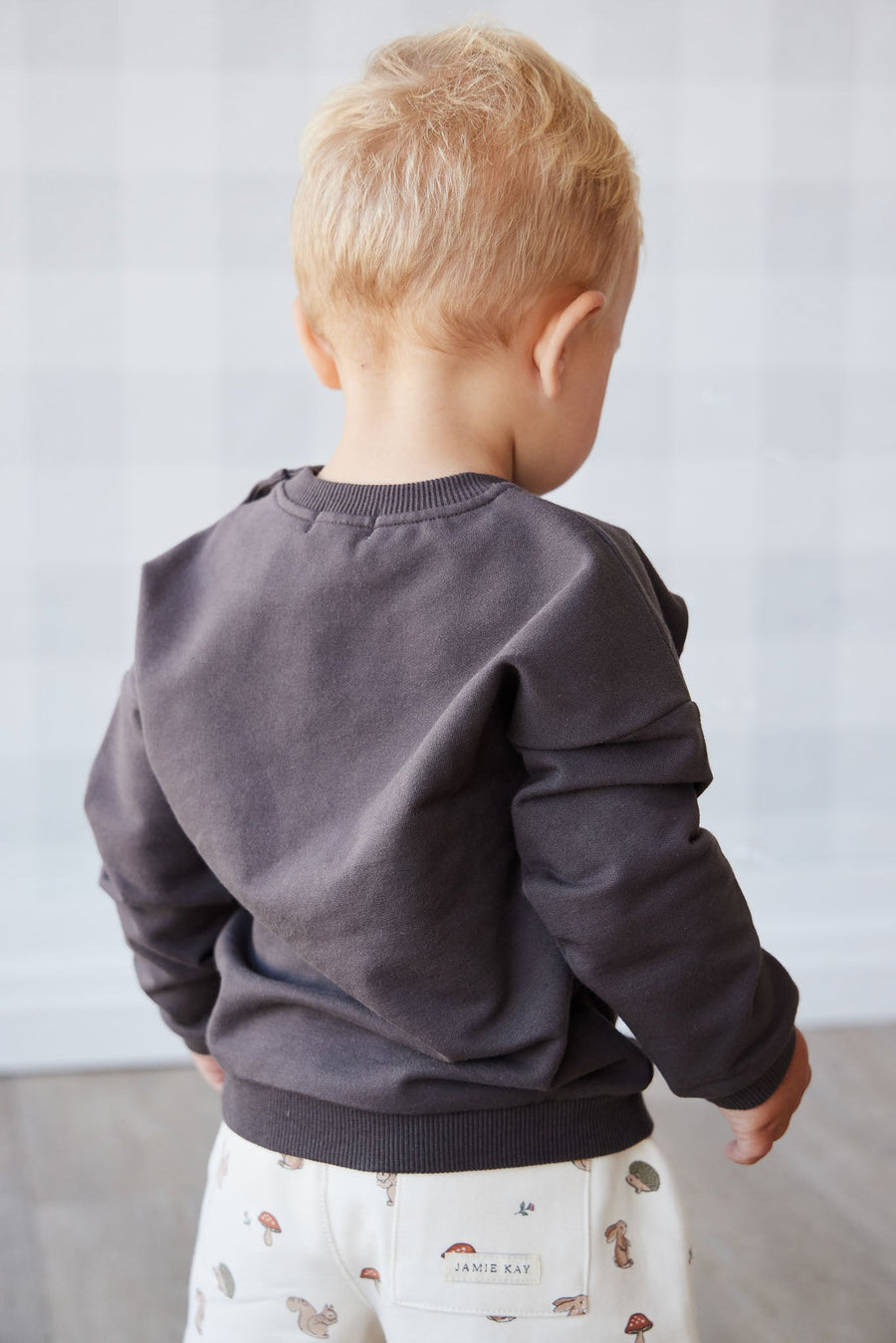 Organic Cotton Damien Sweatshirt - Kalamata L' Adventure Childrens Top from Jamie Kay Australia