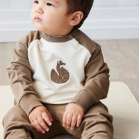 Organic Cotton Tao Sweatshirt - Oak Fox Childrens Top from Jamie Kay Australia