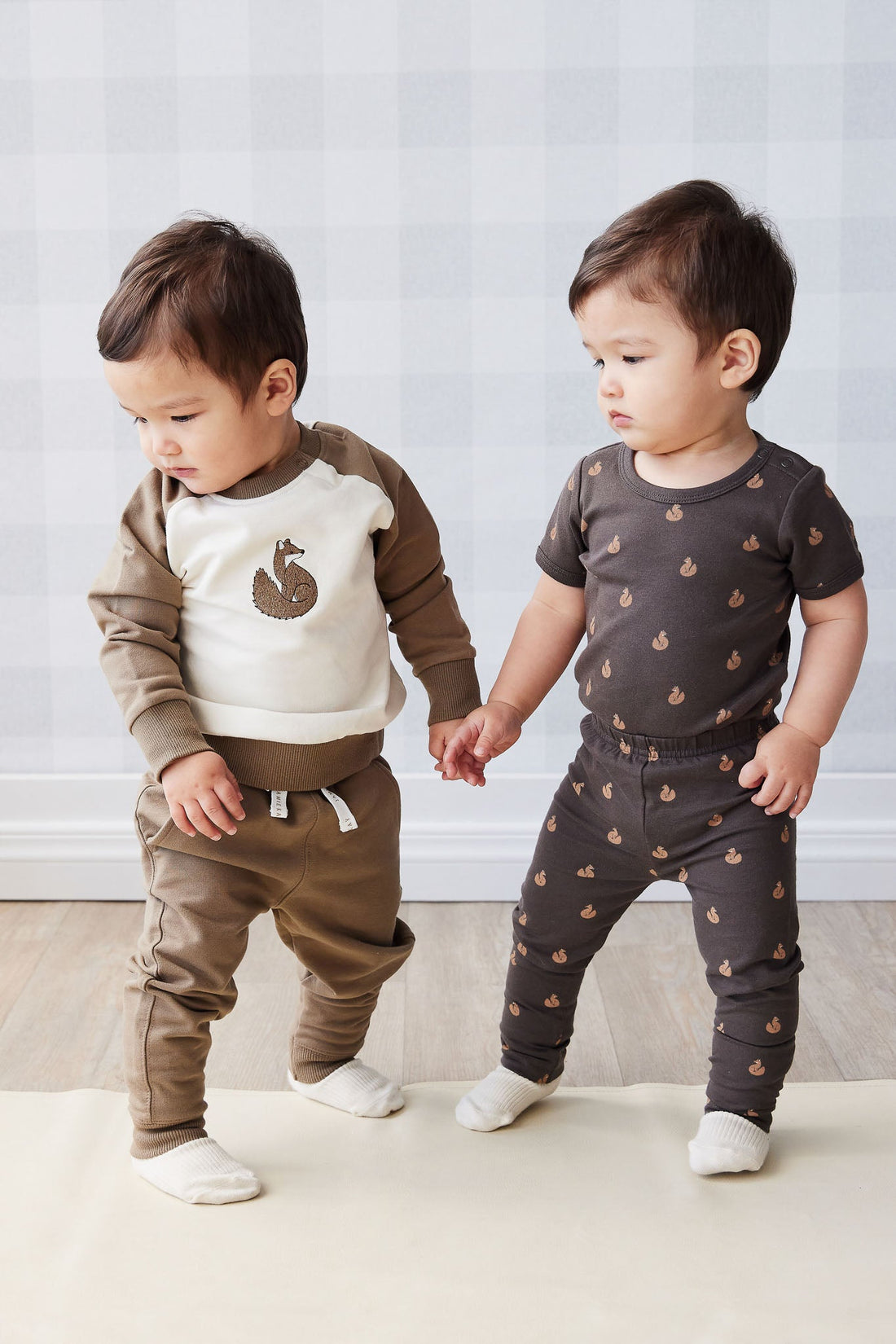 Organic Cotton Tao Sweatshirt - Oak Fox Childrens Top from Jamie Kay Australia