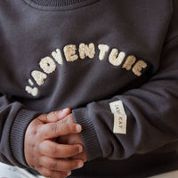 Organic Cotton Damien Sweatshirt - Kalamata L' Adventure Childrens Top from Jamie Kay Australia