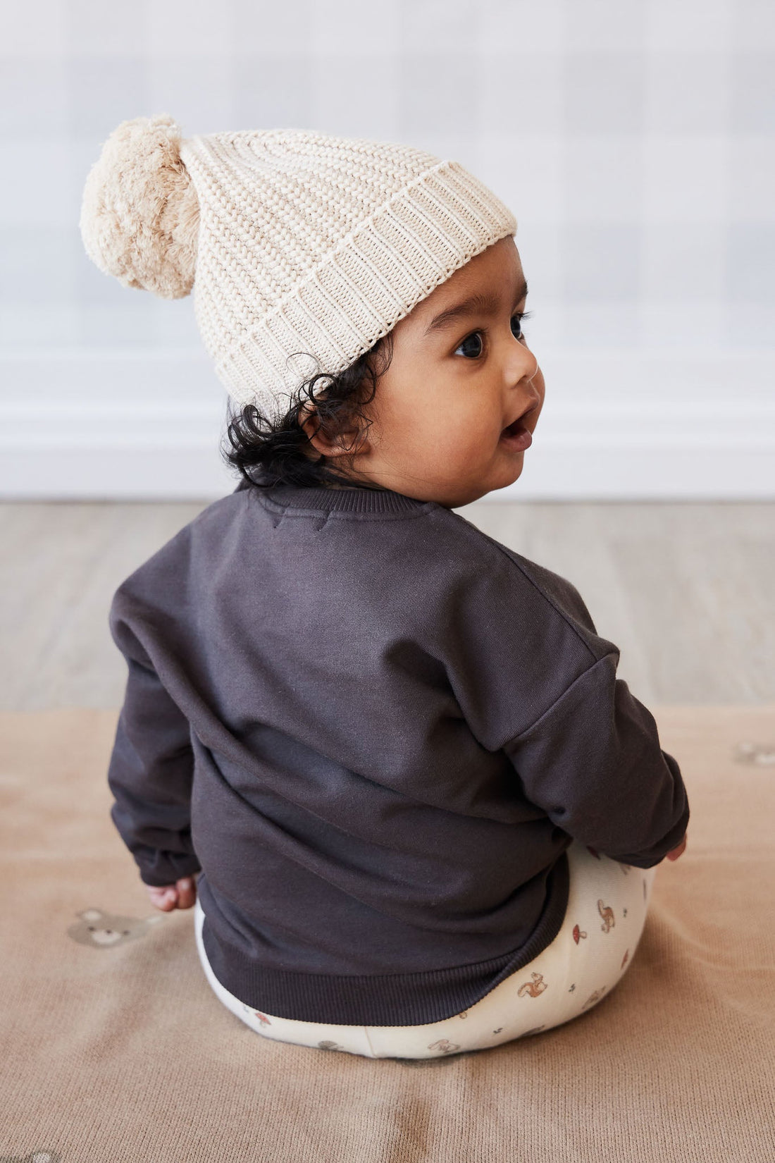 Organic Cotton Damien Sweatshirt - Kalamata L' Adventure Childrens Top from Jamie Kay Australia