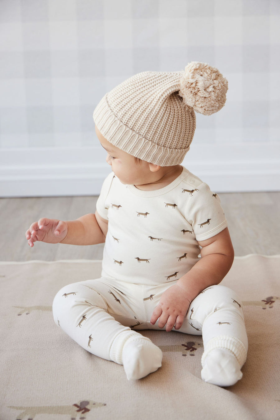 Ethan Hat - Fawn Childrens Hat from Jamie Kay Australia