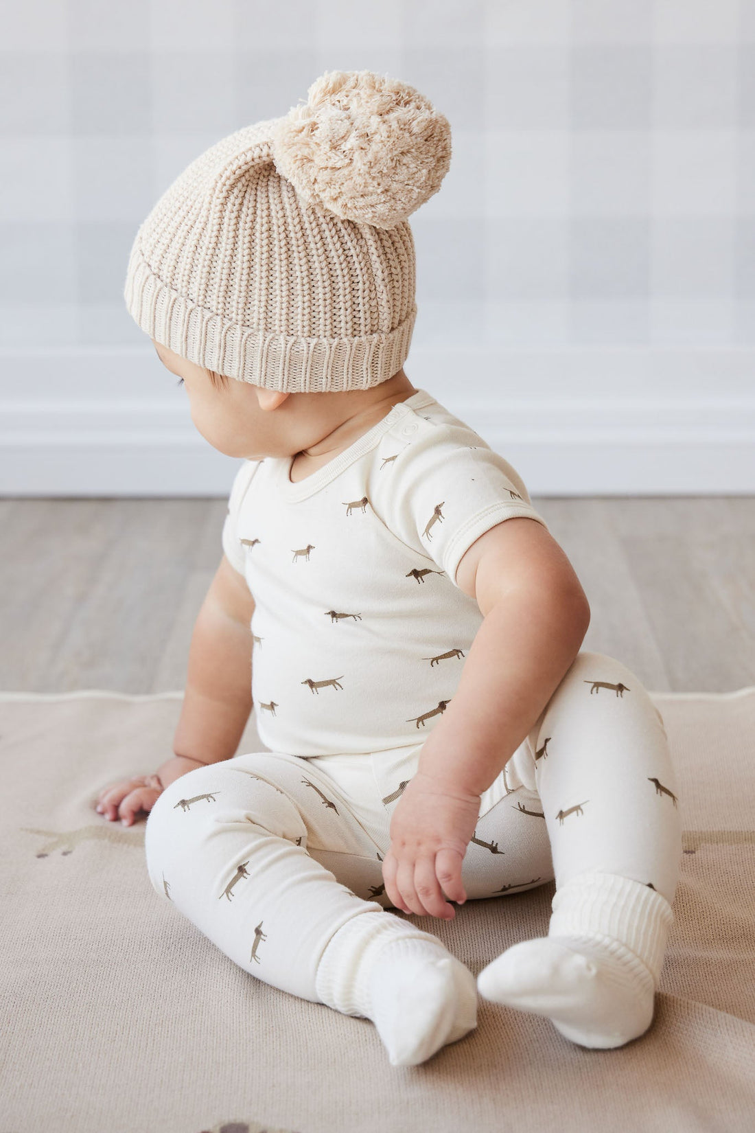 Ethan Hat - Fawn Childrens Hat from Jamie Kay Australia