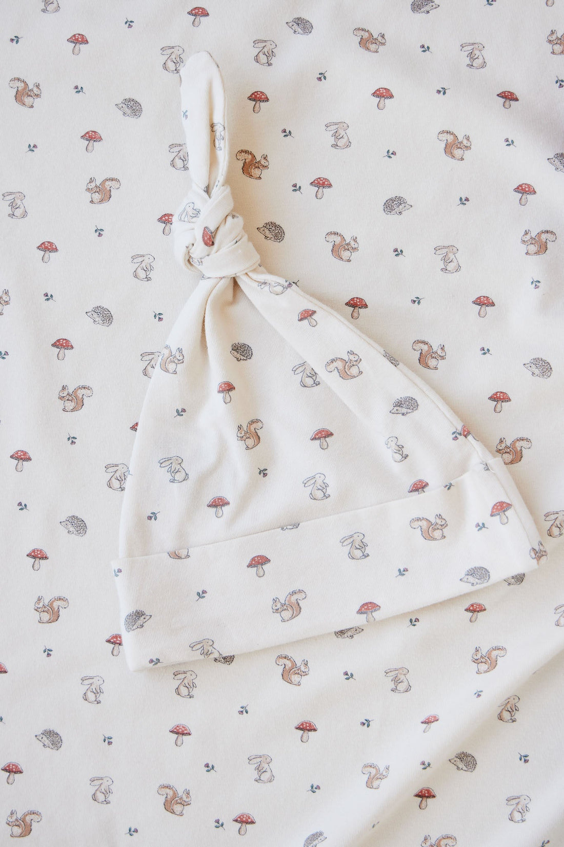 Organic Cotton Wrap Blanket - Woodland Friends Childrens Blanket from Jamie Kay Australia