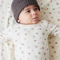 Organic Cotton Fernley Bodysuit - Woodland Friends Childrens Bodysuit from Jamie Kay Australia