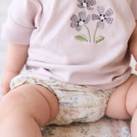 Pima Cotton Mimi Top - Luna Meadow Flowers Childrens Top from Jamie Kay Australia