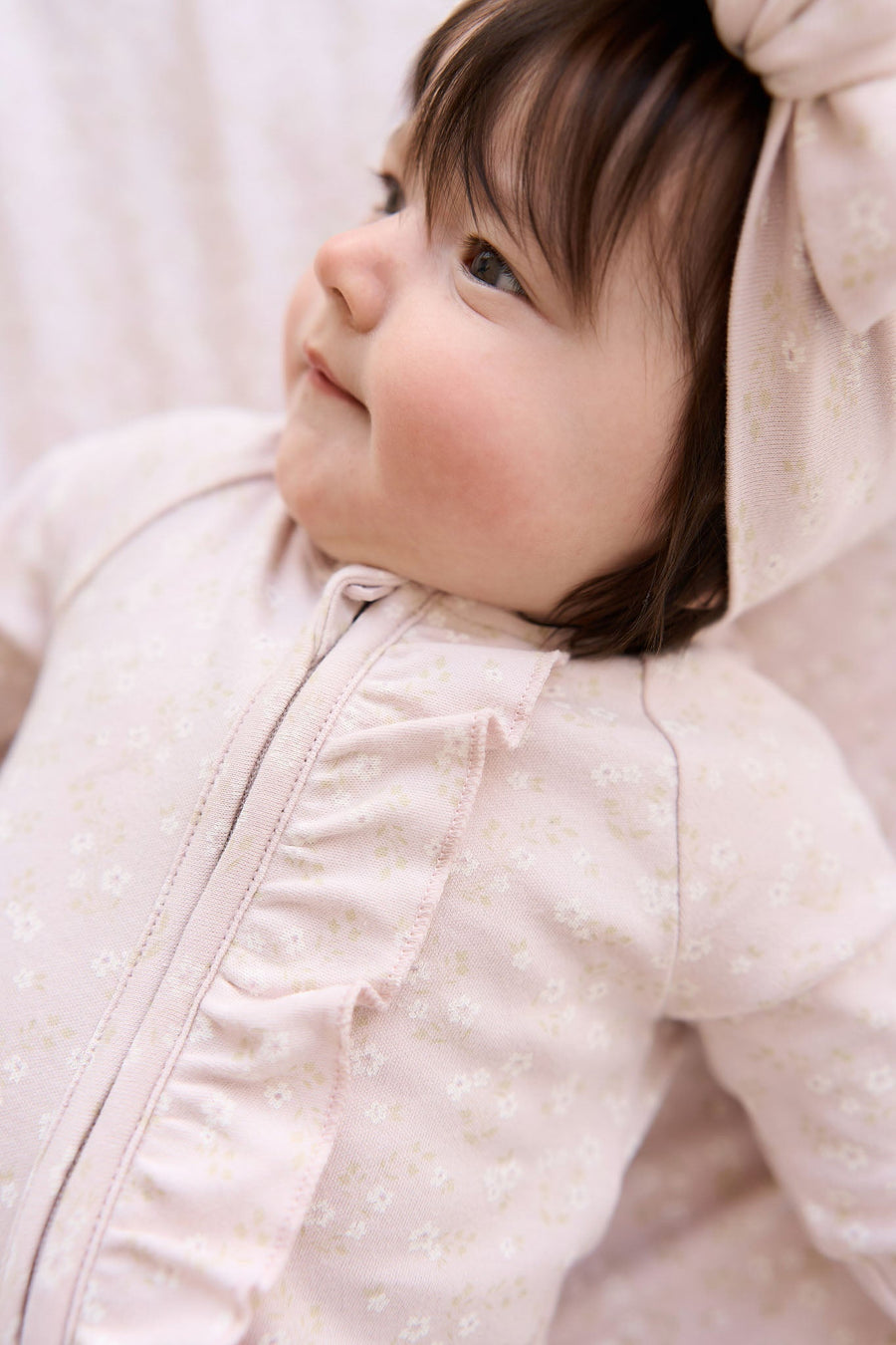 Organic Cotton Melanie Onepiece - Addie Lilac Childrens Onepiece from Jamie Kay Australia