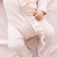 Organic Cotton Melanie Onepiece - Addie Lilac Childrens Onepiece from Jamie Kay Australia