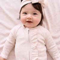 Organic Cotton Melanie Onepiece - Addie Lilac Childrens Onepiece from Jamie Kay Australia