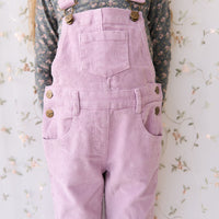 Jordie Cord Overall - Lilac Blush Childrens Overall from Jamie Kay Australia