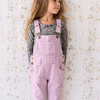 Jordie Cord Overall - Lilac Blush Childrens Overall from Jamie Kay Australia