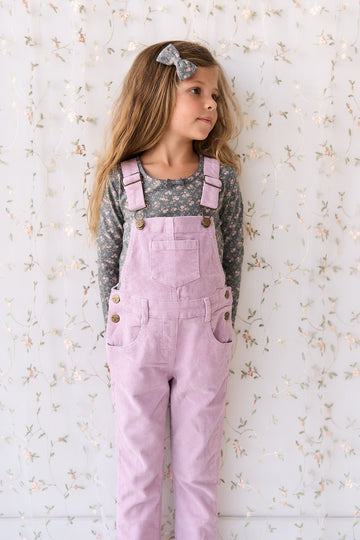 Jordie Cord Overall - Lilac Blush Childrens Overall from Jamie Kay Australia