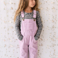 Jordie Cord Overall - Lilac Blush Childrens Overall from Jamie Kay Australia