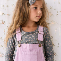 Jordie Cord Overall - Lilac Blush Childrens Overall from Jamie Kay Australia