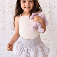 Organic Cotton Samantha Skirt - Chloe Lavender Childrens Skirt from Jamie Kay Australia