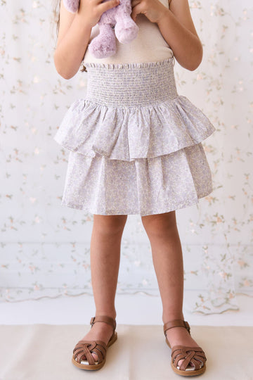 Organic Cotton Samantha Skirt - Chloe Lavender Childrens Skirt from Jamie Kay Australia