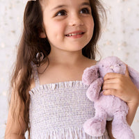 Organic Cotton Mira Top - Chloe Lavender Childrens Top from Jamie Kay Australia