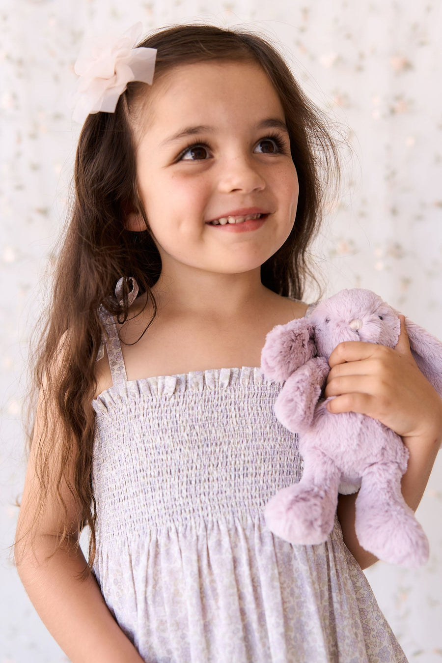 Organic Cotton Mira Top - Chloe Lavender Childrens Top from Jamie Kay Australia