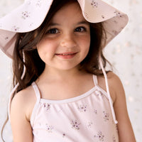 Noelle Hat - Goldie Bouquet Morganite Childrens Swimwear from Jamie Kay Australia