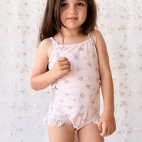 Robin Swimsuit - Goldie Bouquet Morganite Childrens Swimwear from Jamie Kay Australia