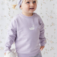 Organic Cotton Bobbie Sweatshirt - Starling Childrens Top from Jamie Kay Australia