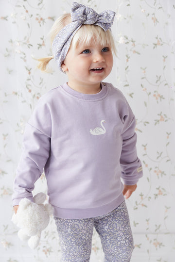 Organic Cotton Bobbie Sweatshirt - Starling Childrens Top from Jamie Kay Australia