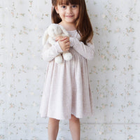 Organic Cotton Tallulah Dress - Addie Lilac Childrens Dress from Jamie Kay Australia