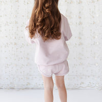 Organic Cotton Ivy Shortie - Flutter by Lilac Childrens Short from Jamie Kay Australia