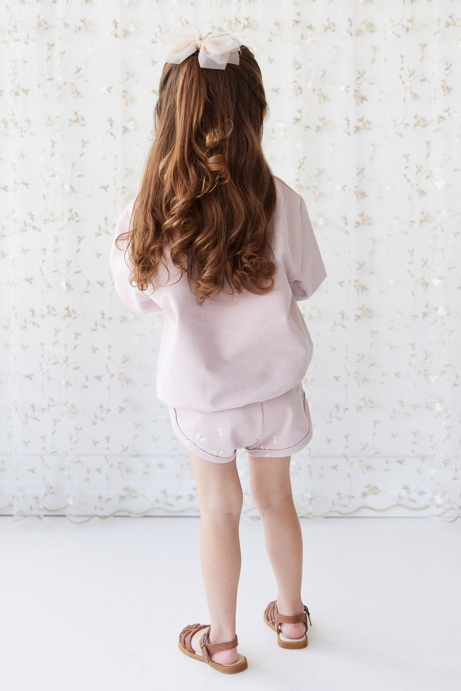 Organic Cotton Ivy Shortie - Flutter by Lilac Childrens Short from Jamie Kay Australia