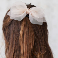 Fairy Bow - Rosewater Childrens Hair Bow from Jamie Kay Australia