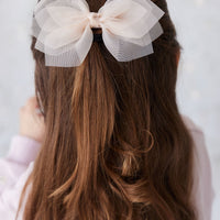 Fairy Bow - Rosewater Childrens Hair Bow from Jamie Kay Australia