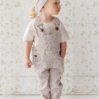 Jordie Cotton Twill Overall - Chloe Lilac Childrens Overall from Jamie Kay Australia