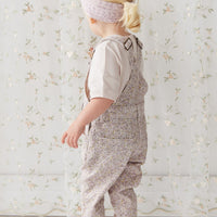 Jordie Cotton Twill Overall - Chloe Lilac Childrens Overall from Jamie Kay Australia