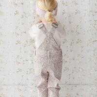 Jordie Cotton Twill Overall - Chloe Lilac Childrens Overall from Jamie Kay Australia