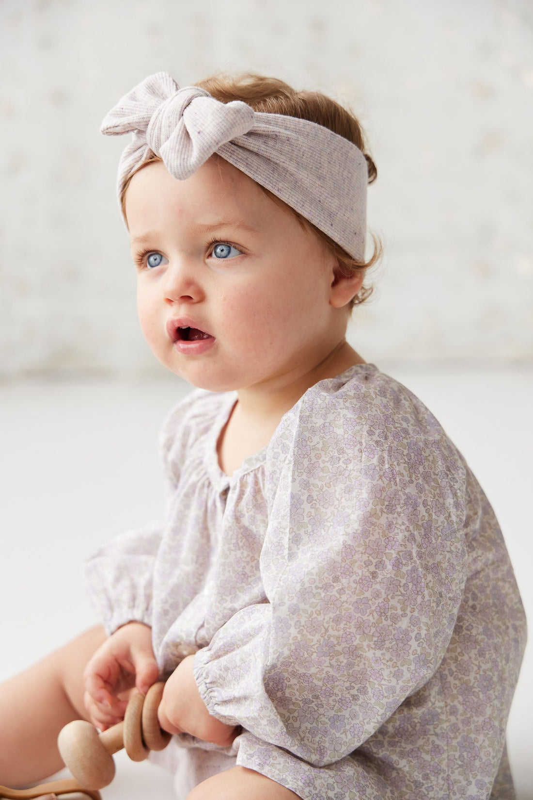 Organic Cotton Martha Top - Chloe Lavender Childrens Top from Jamie Kay Australia