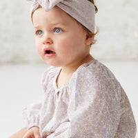 Organic Cotton Martha Top - Chloe Lavender Childrens Top from Jamie Kay Australia