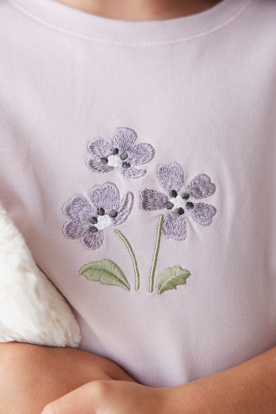 Pima Cotton Mimi Top - Luna Meadow Flowers Childrens Top from Jamie Kay Australia