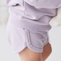 Organic Cotton Ivy Shortie - Starling Childrens Short from Jamie Kay Australia