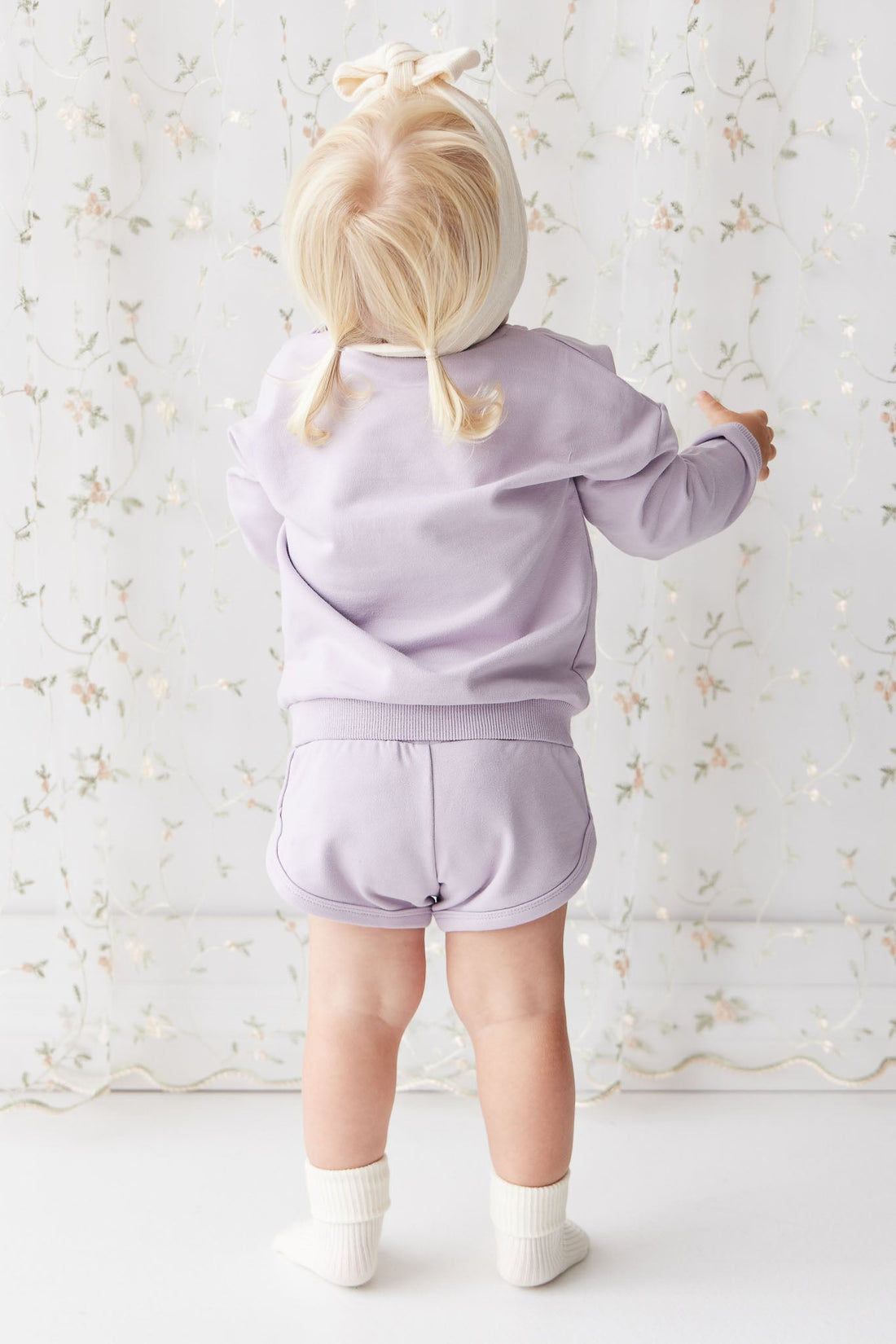 Organic Cotton Ivy Shortie - Starling Childrens Short from Jamie Kay Australia