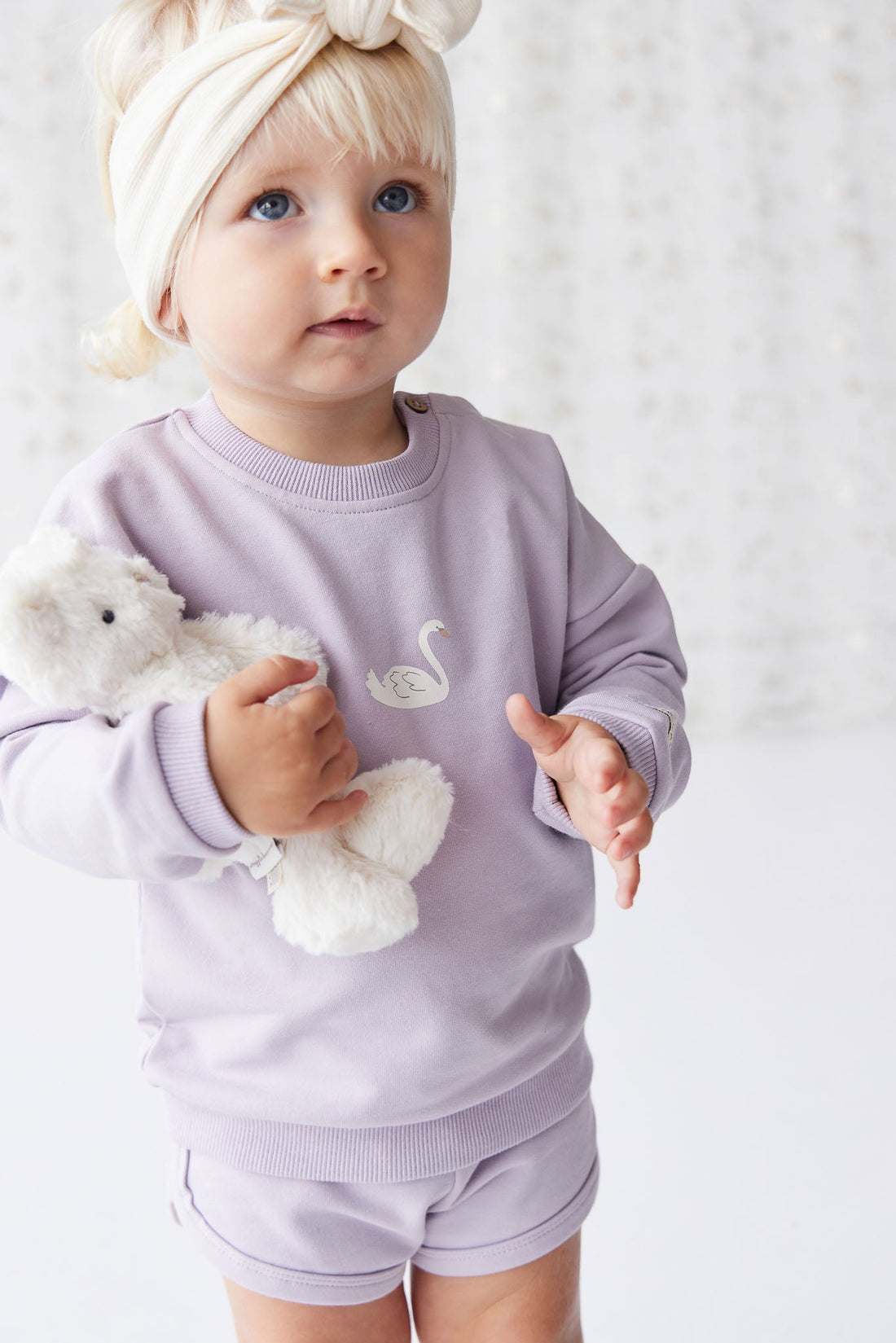 Organic Cotton Bobbie Sweatshirt - Starling Childrens Top from Jamie Kay Australia