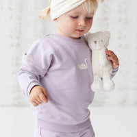 Organic Cotton Ivy Shortie - Starling Childrens Short from Jamie Kay Australia