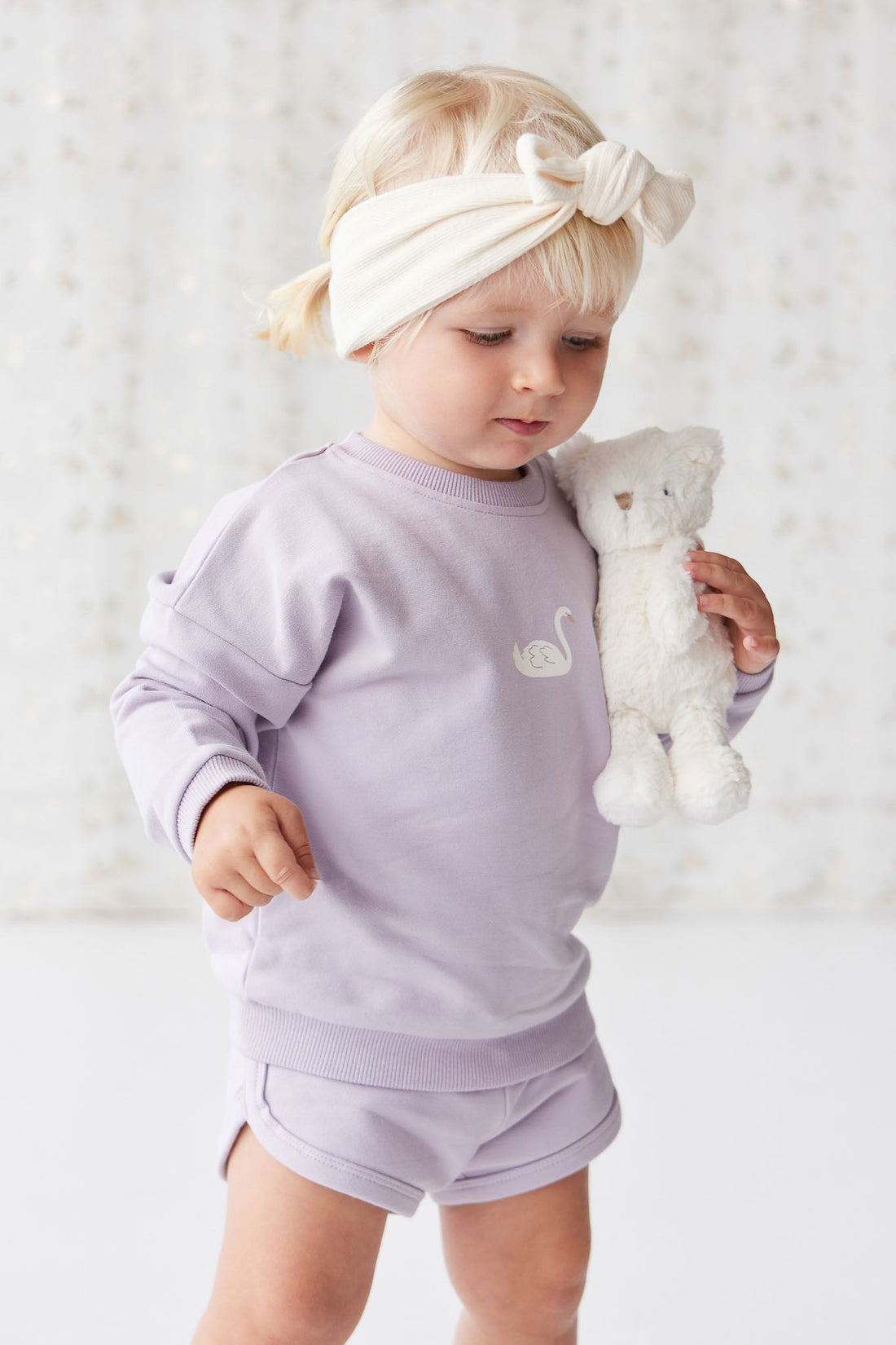 Organic Cotton Ivy Shortie - Starling Childrens Short from Jamie Kay Australia