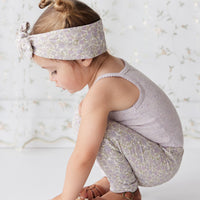 Organic Cotton Everyday Legging - Chloe Lavender Childrens Legging from Jamie Kay Australia