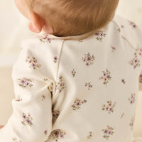 Organic Cotton Melanie Onepiece - Goldie Bouquet Egret Childrens Onepiece from Jamie Kay Australia