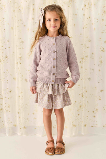 Organic Cotton Ruby Skirt - Chloe Lilac Childrens Skirt from Jamie Kay Australia