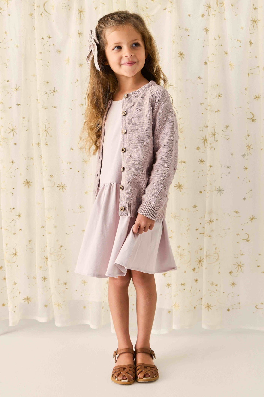 Organic Cotton Paloma Dress - Luna Fairy Childrens Dress from Jamie Kay Australia