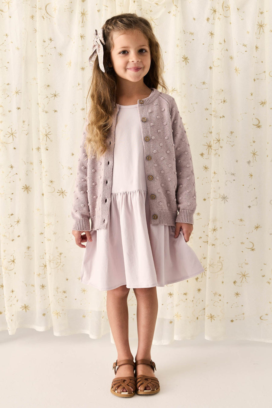 Organic Cotton Paloma Dress - Luna Fairy Childrens Dress from Jamie Kay Australia